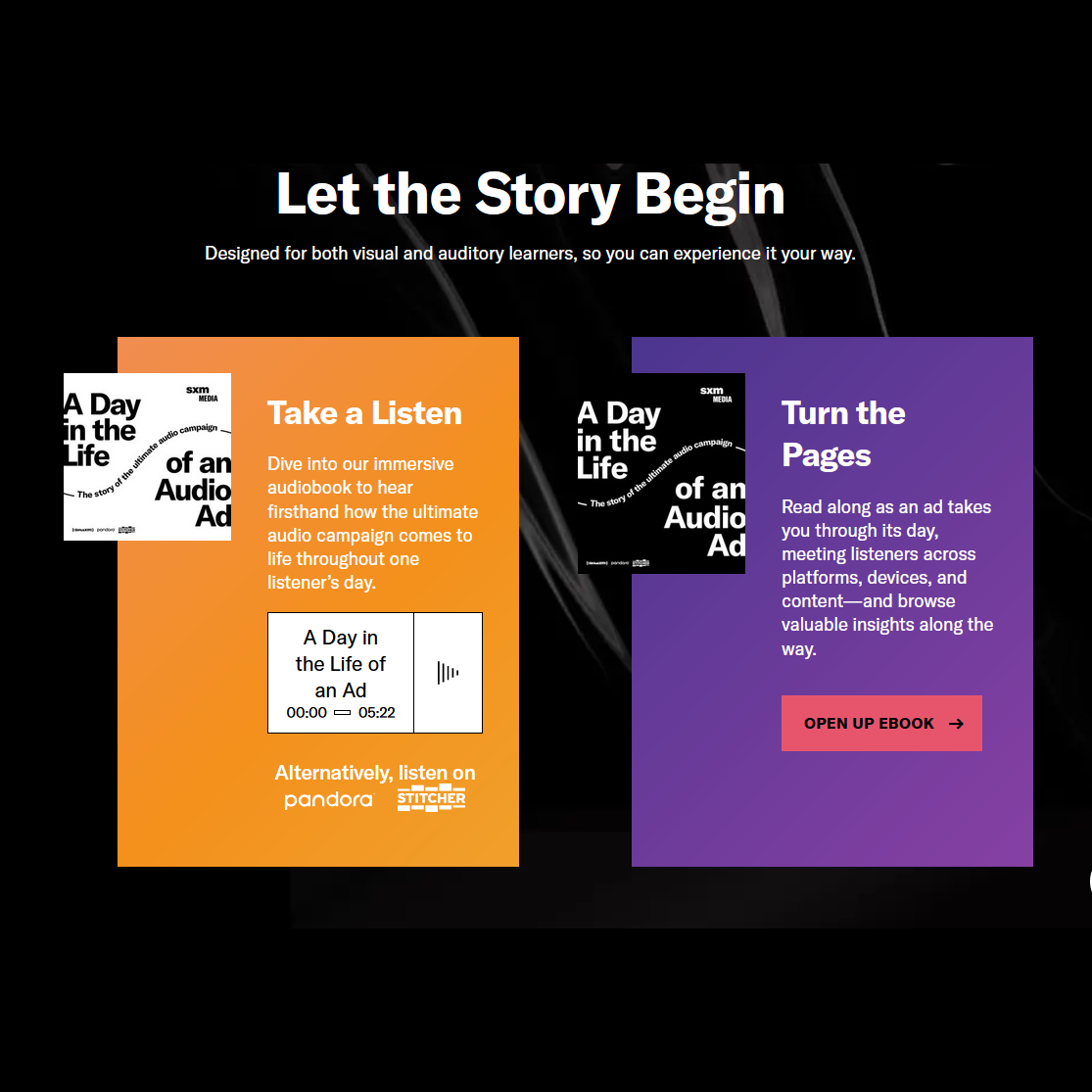 Cover image for  article: Inside an Audio Ad's Daily Journey: SXM Media Shares Storytelling Content