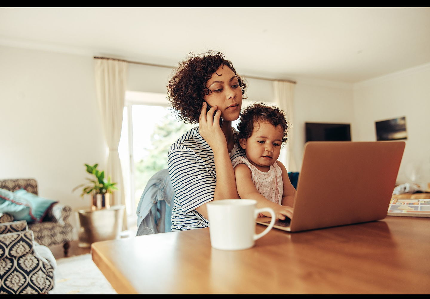 To Avoid the "Mommy Track," Speak Up in Hybrid Work Environments