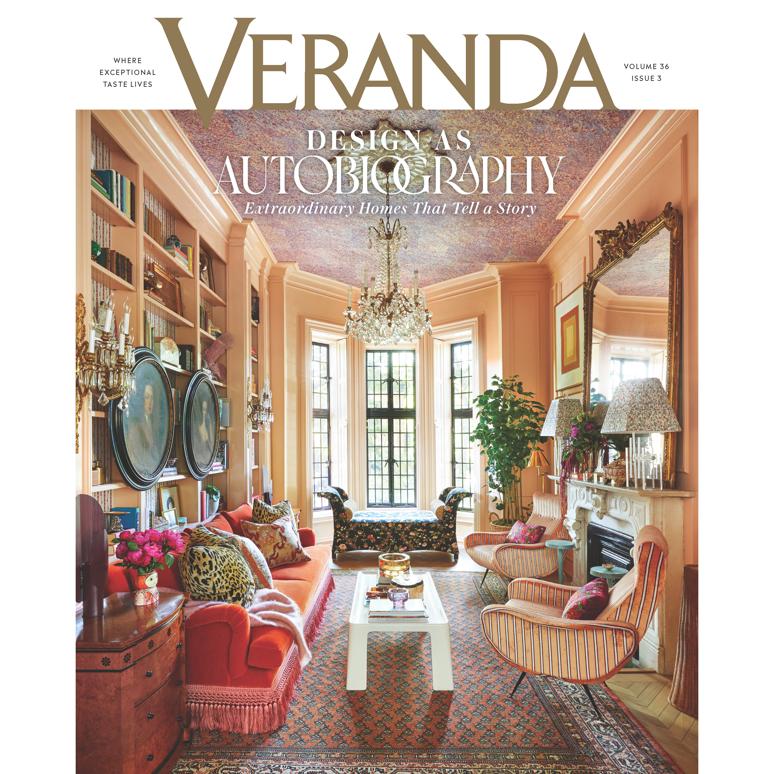 Cover image for  article: Hearst Reveals a New VERANDA That Celebrates 35 Years in Print