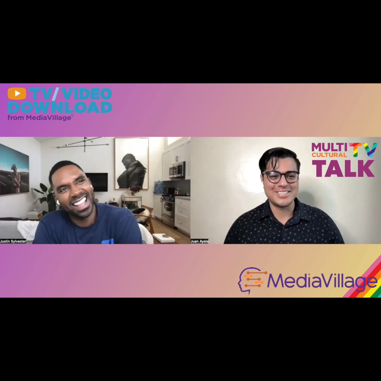 Cover image for  article: Justin Sylvester of E!'s "Daily Pop" -- Multicultural TV Talk (Podcast)