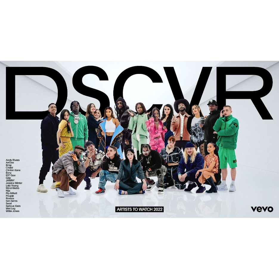 Cover image for  article: Vevo Unveils its DSCVR Artists to Watch 2022, Partnering with Ray-Ban Stories Built in Partnership with Meta