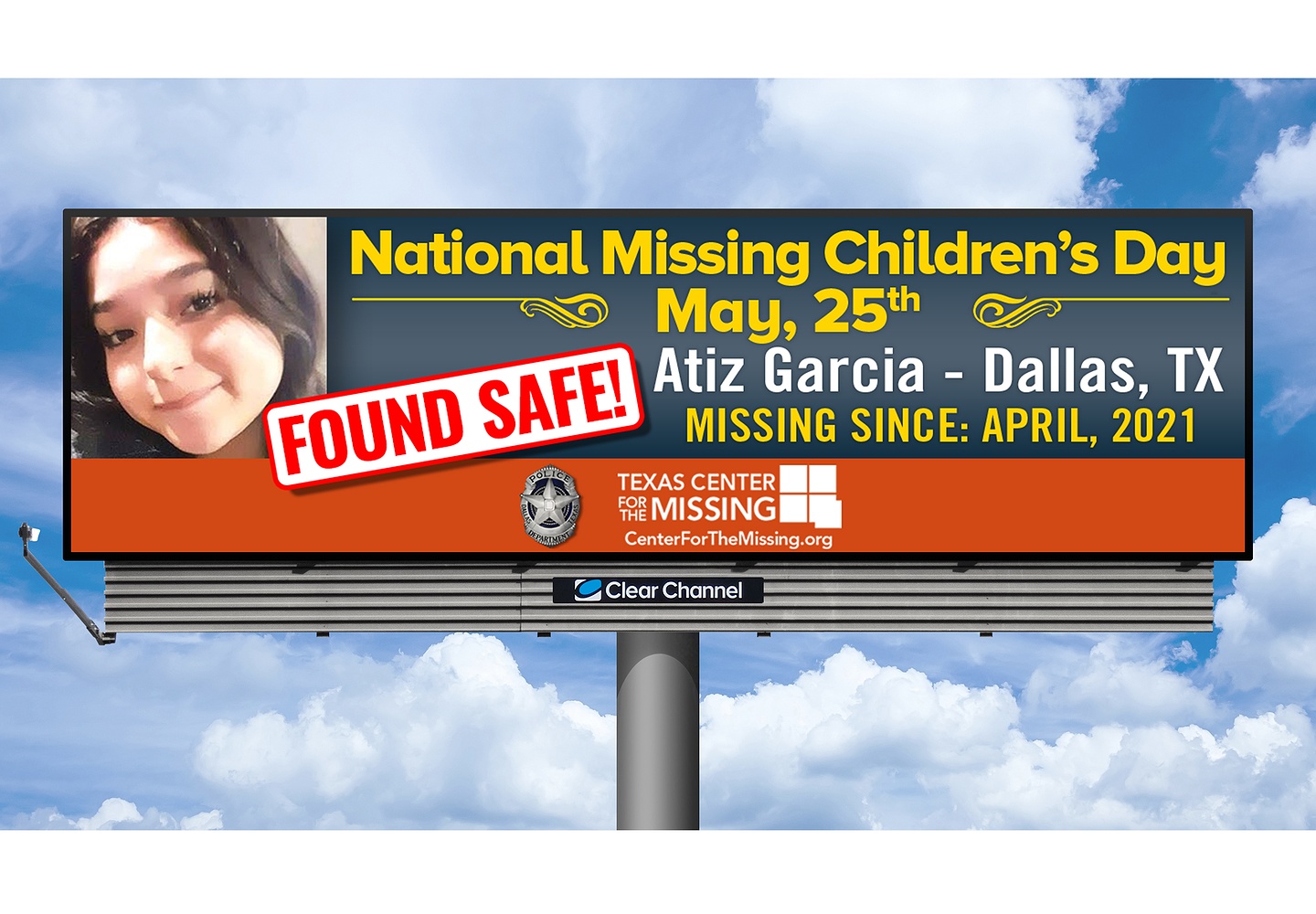 Clear Channel Outdoor Partners with Local Communities to Help Find Missing Children
