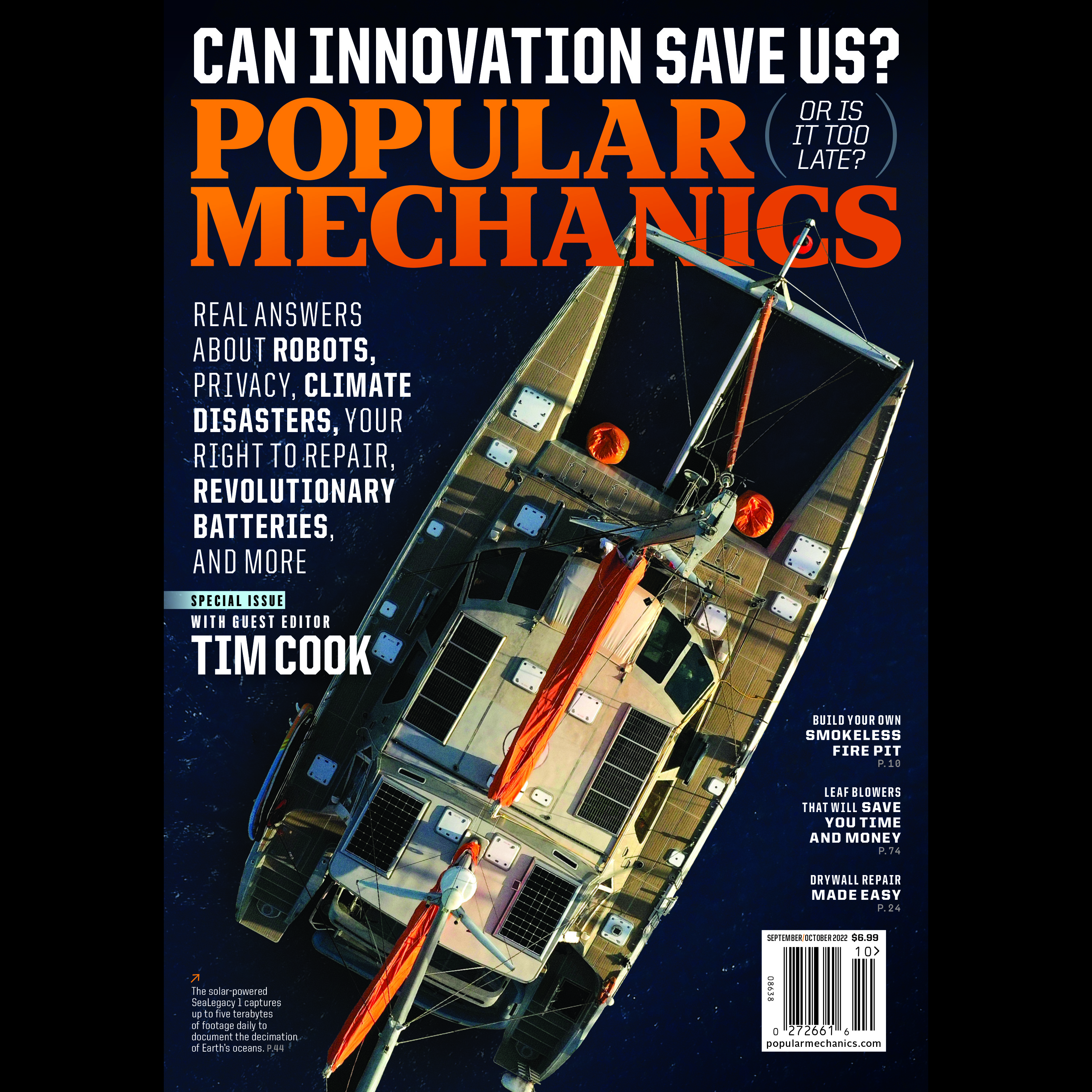 Cover image for  article: Popular Mechanics Highlights "Responsible Innovation" In Issue Guest Edited by Apple CEO Tim Cook