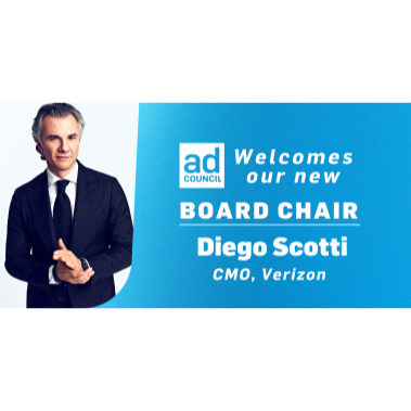 Cover image for  article: The Ad Council Announces Verizon’s Diego Scotti as Board Chair