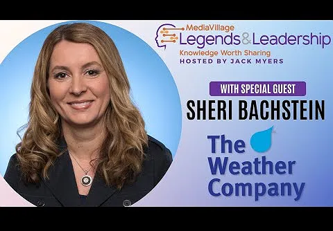 The Weather Company’s Sheri Bachstein Forecasts a Positive Future (Video)