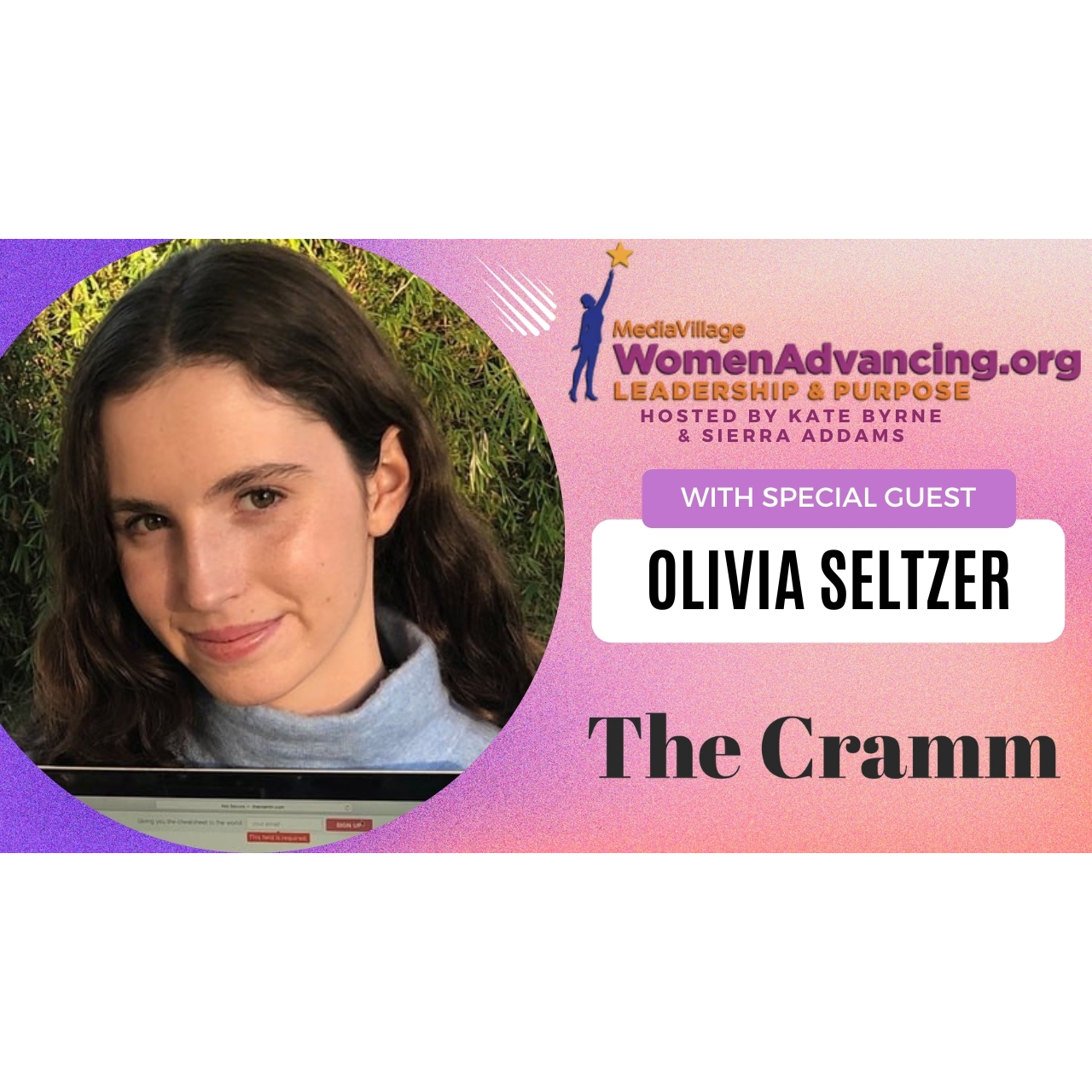 Cover image for  article: Founder and Editor-in-Chief Olivia Seltzer Keeps Gen Z Informed with The Cramm: News by and for Gen Z (Video)