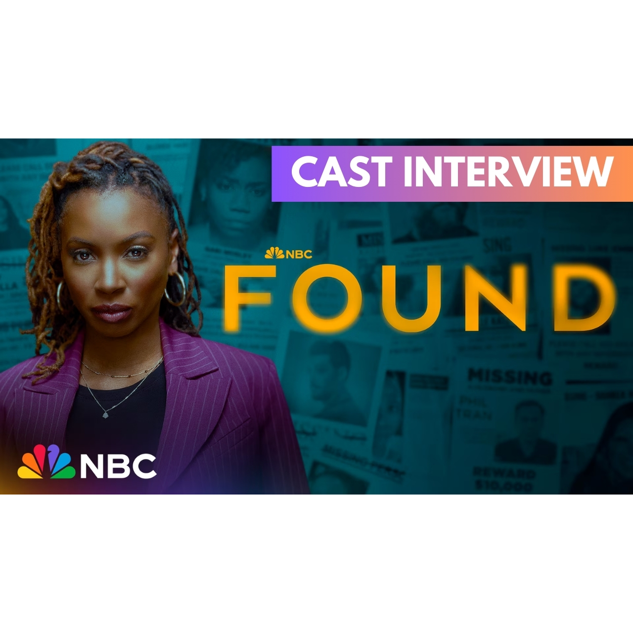 Cover image for  article: Cast of NBC's "Found" on Raising Awareness of Ignored Missing Persons Cases (Video)