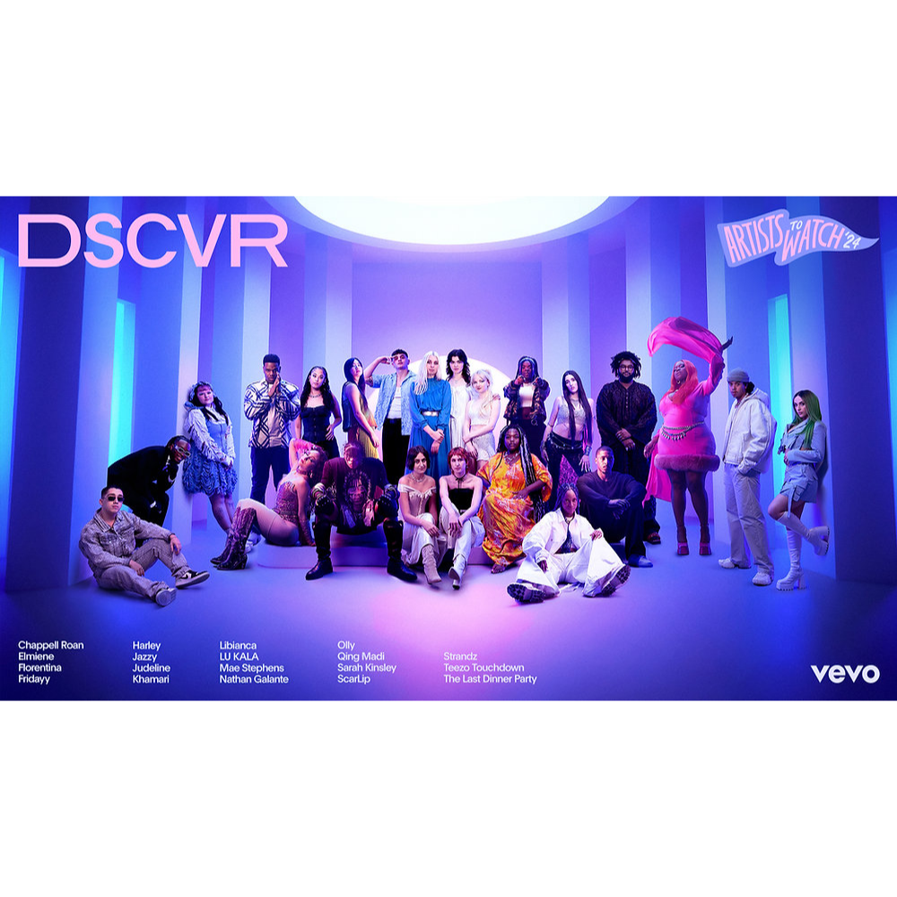 Cover image for  article: Vevo 'DSCVR Artists to Watch'