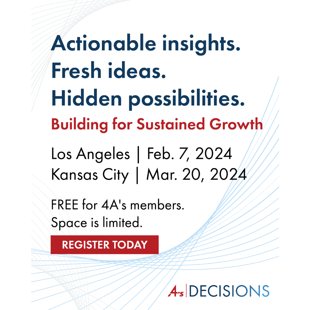 Cover image for  article: 4A’s Decisions 2024 Conference Heads to Los Angeles and Kansas City with Building for Sustained Growth Theme