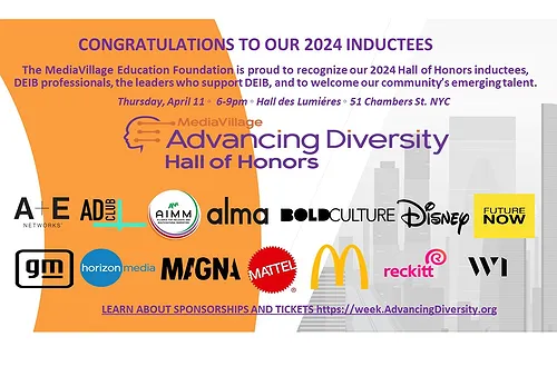 Advertising Community Celebrates the Pioneers of Change at the 7th Advancing Diversity Hall of Honors Event