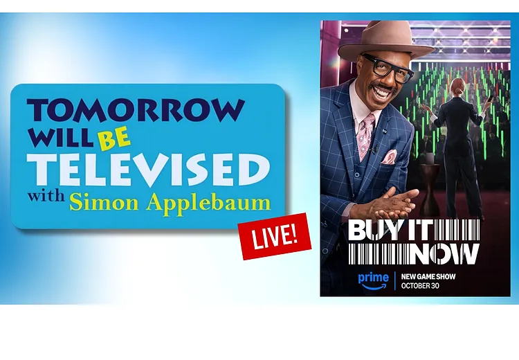 Tomorrow Will Be Televised: “Buy It Now”, ZipWave TV & Quincy Jones Tribute Episode - Listen Live Today at 2pm