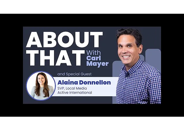 "About That with Carl Mayer:" Alaina Donnellon (Episode 6)