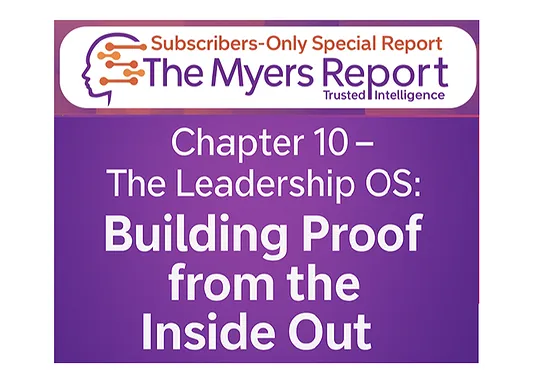 The Leadership OS: Building Proof from the Inside Out