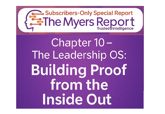 The Leadership OS: Building Proof from the Inside Out