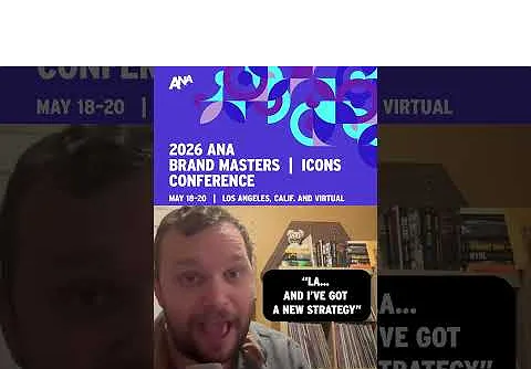 Five Things I'm Most Looking Forward to at ANA Brand Masters | ICONS 2026