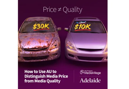 How to Use AU to Distinguish Media Price from Media Quality