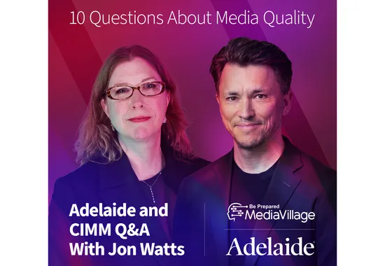 10 Questions About Media Quality: Adelaide and CIMM Q&A