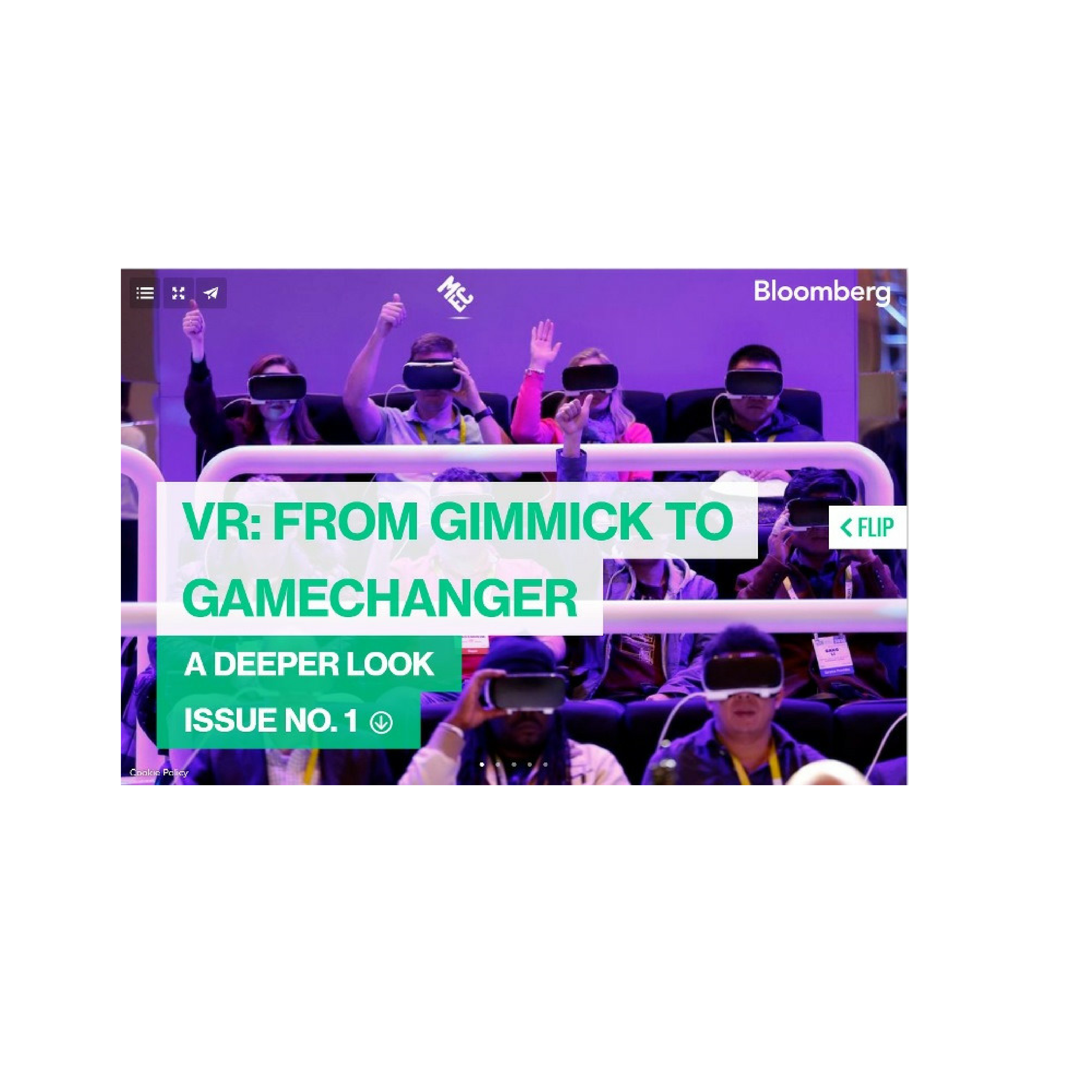 Cover image for  article: VR: From Gimmick to Gamechanger