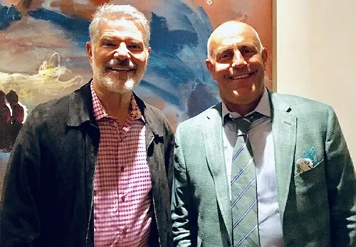 Lunch at Michael’s with ICM Partners’ Co-Managing Director Ted Chervin