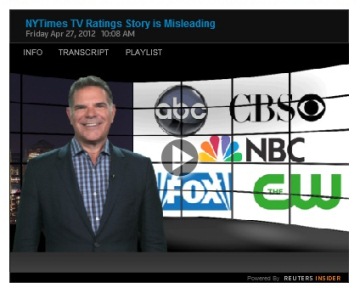 Cover image for  article: NYTimes TV Ratings Story is Misleading