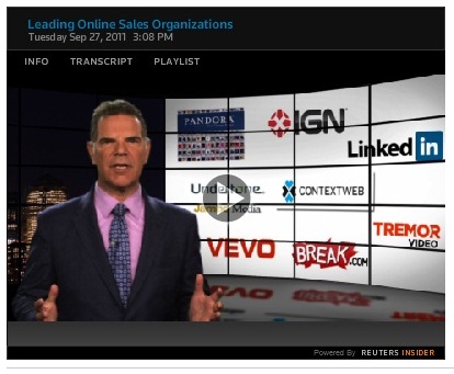 Cover image for article: Jack Myers Video Report: Leading Online Sales Organizations