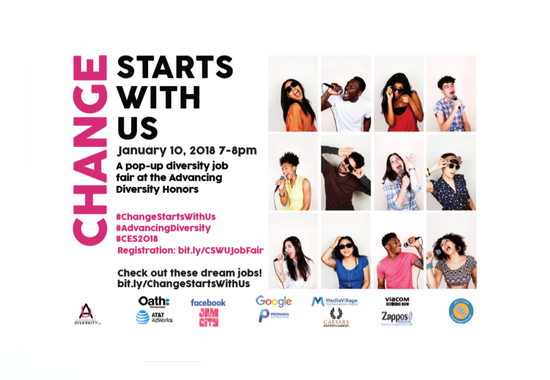 Advancing Diversity: #ChangeStartsWithUs Pop-Up Job Fair