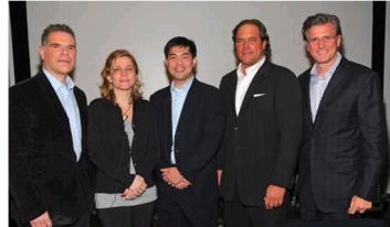 Cover image for  article: Check Out the Photos - Fox' Kevin Reilly, Sony's Steve Mosko, Disney's Albert Cheng and Joost's Yvette Alberdingk-Thijm on Economics of the New Television Marketplace