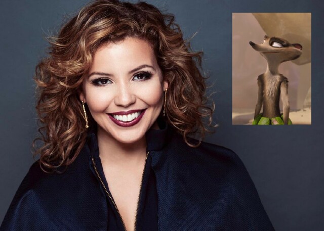 Cover image for article: Justina Machado of the Disney+ Original Movie "Ice Age: The Adventures of Buck Wild" (Podcast)