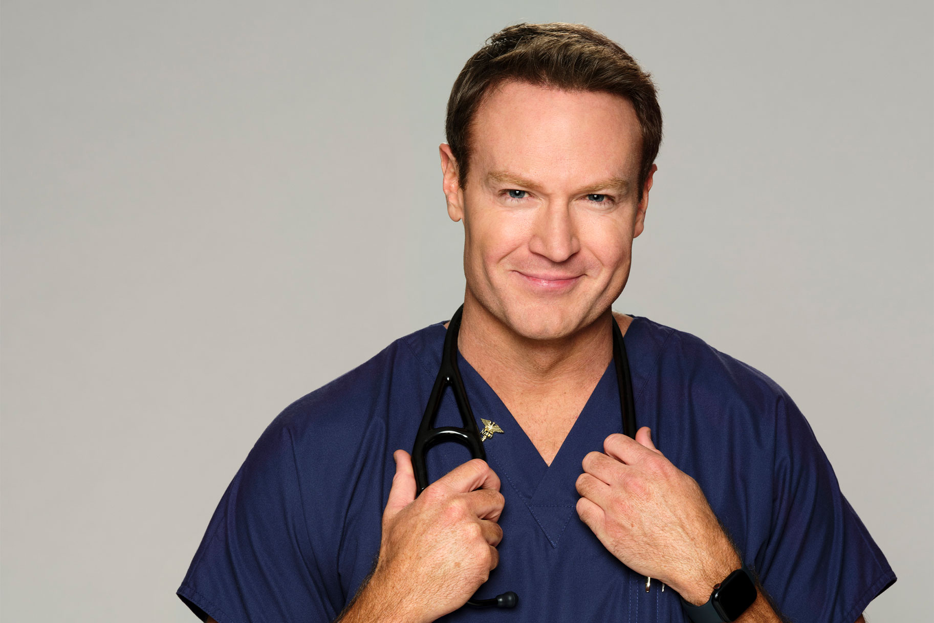 Cover image for article: NBC's "St. Denis Medical" star Josh Lawson on the Art of TV Comedy