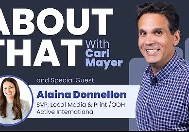 "About That with Carl Mayer:" Alaina Donnellon (Episode 10: Political Spending)