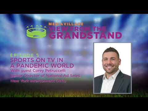 Cover image for  article: View From The Grandstand – Sports on TV in a Pandemic World