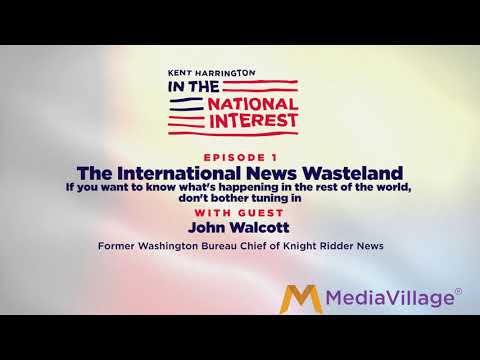 Cover image for  article: America's International News Wasteland: If You Want to Know What's Going on in the Rest of the World, Don't Bother Tuning In (PODCAST)