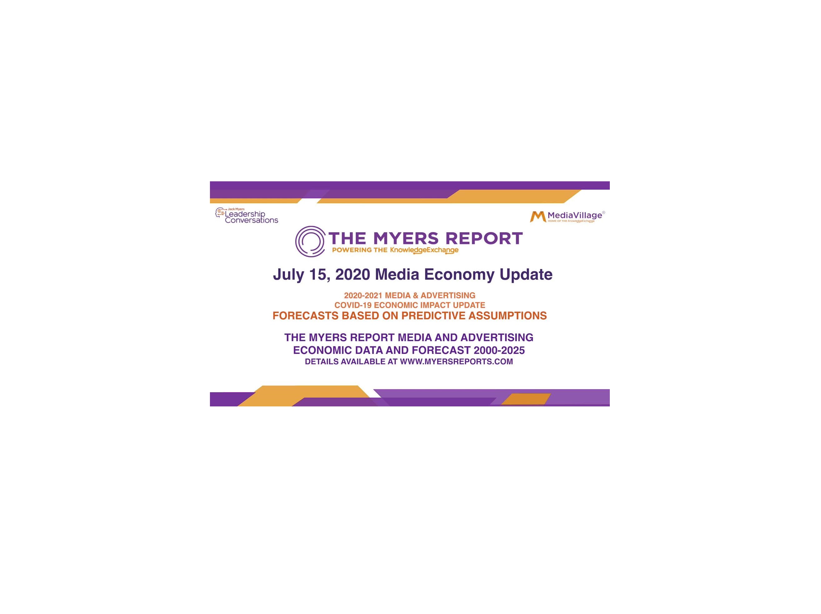 Cover image for  article: Watch Now: MoffettNathanson's Michael Nathanson Joins Jack Myers - Economic Navigation Through the COVID-19 Fog