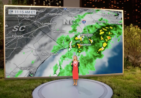 Virtual Weather: A Tour of The Weather Channel's New Cutting-Edge Studio