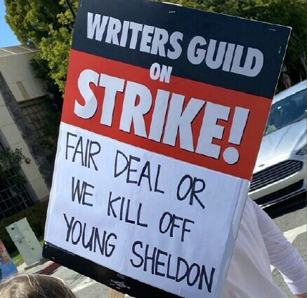 Cover image for article: WGA Protest -- The Strike Is Right