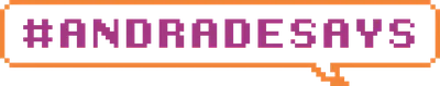 #AndradeSays logo