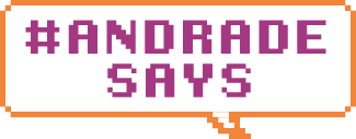 #AndradeSays logo