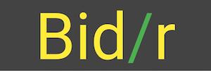 Bid/r  logo