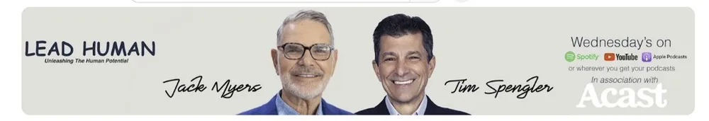 Lead Human with Jack Myers and Tim Spengler logo