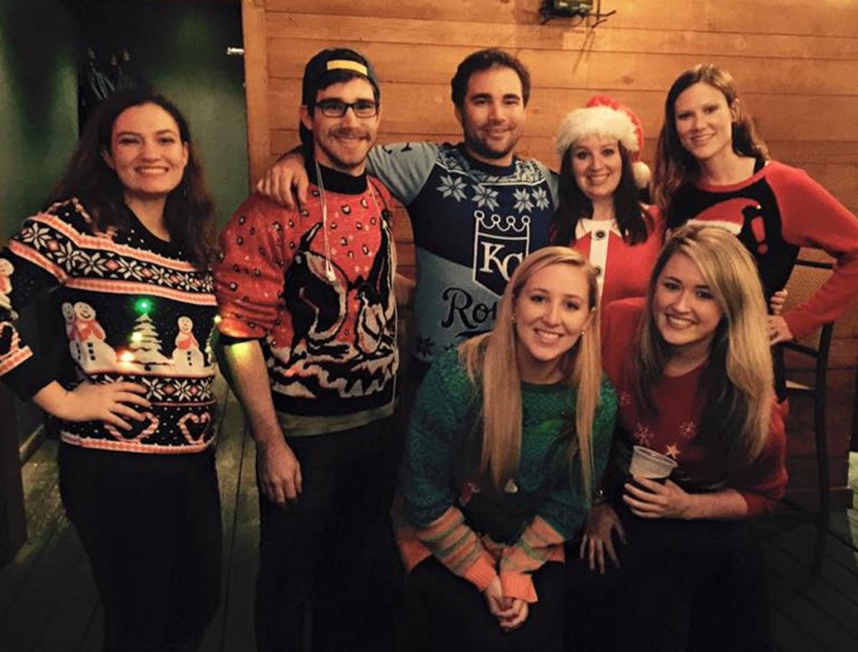 Shannon with Atlanta Search Team at Elite SEM's 2015 Holiday Party