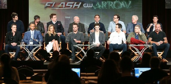CW+Heroes+and+Villains+panel