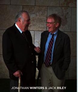 Jonathan Winters and Jack Riley