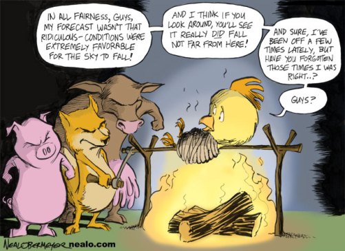 Chicken Little cartoon